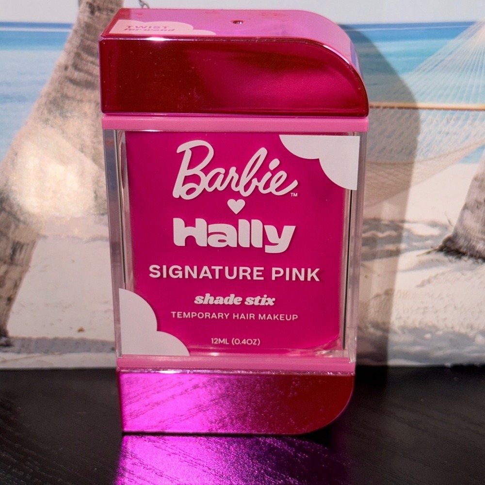 Barbie x Hally Signature Pink Shade Stix Temporary Hair Makeup 12ml New